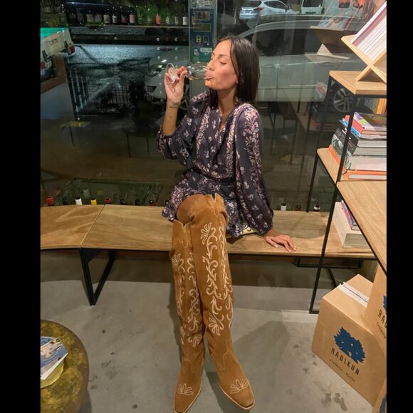 Spell Rebel Spirit Tunic Dress in Hyacinth NWOT - Picture 4 of 10